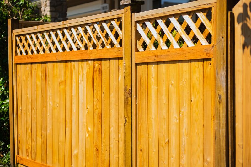 Courtyard Fence Installation