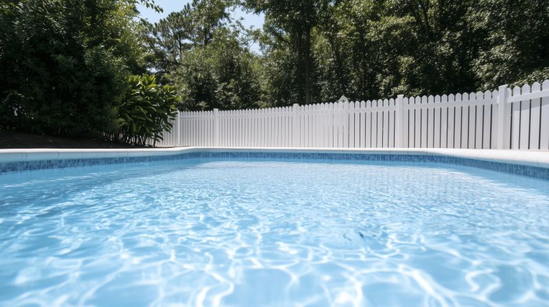 Vinyl Pool Fence Installation